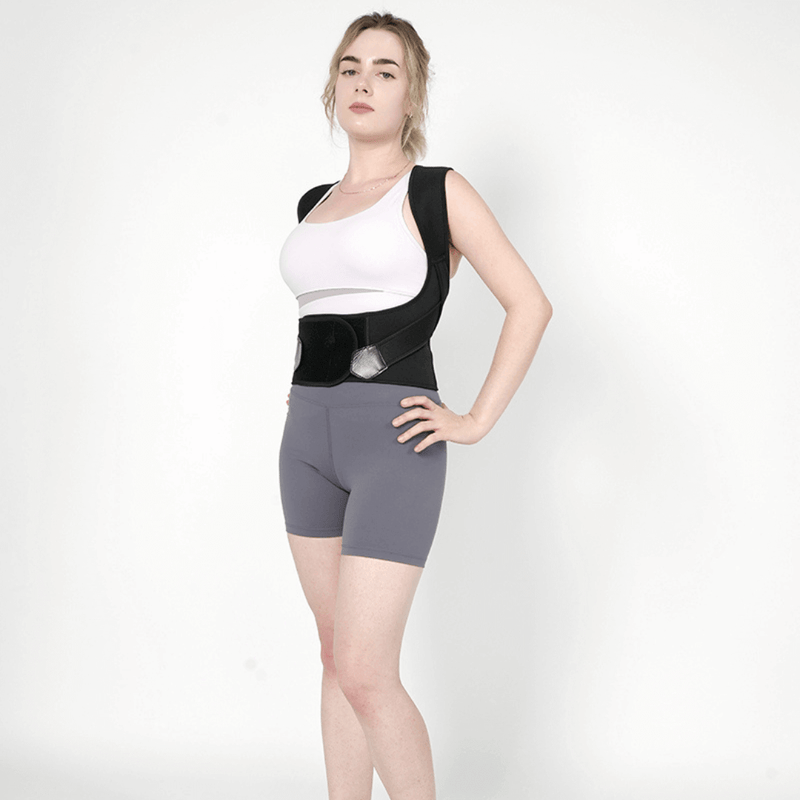 Corretor Postural Ortopédico – Cinta Cervical e Lombar Unissex